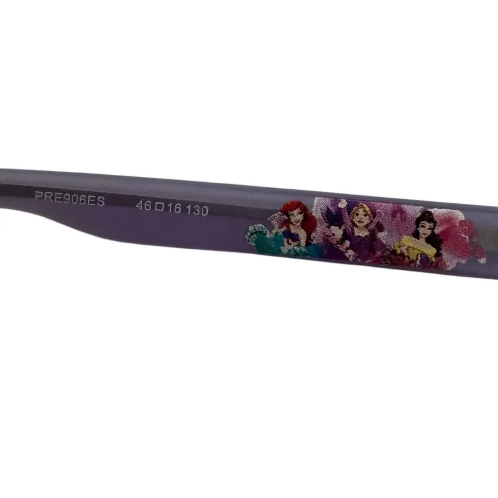 NEWDisney Princesses PRE906 Girl's Purple Tortoise Full Rim Glasses